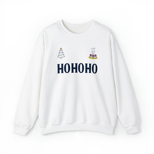 Tottenham Retro Kit Christmas Jumper-Style Crewneck Sweatshirt