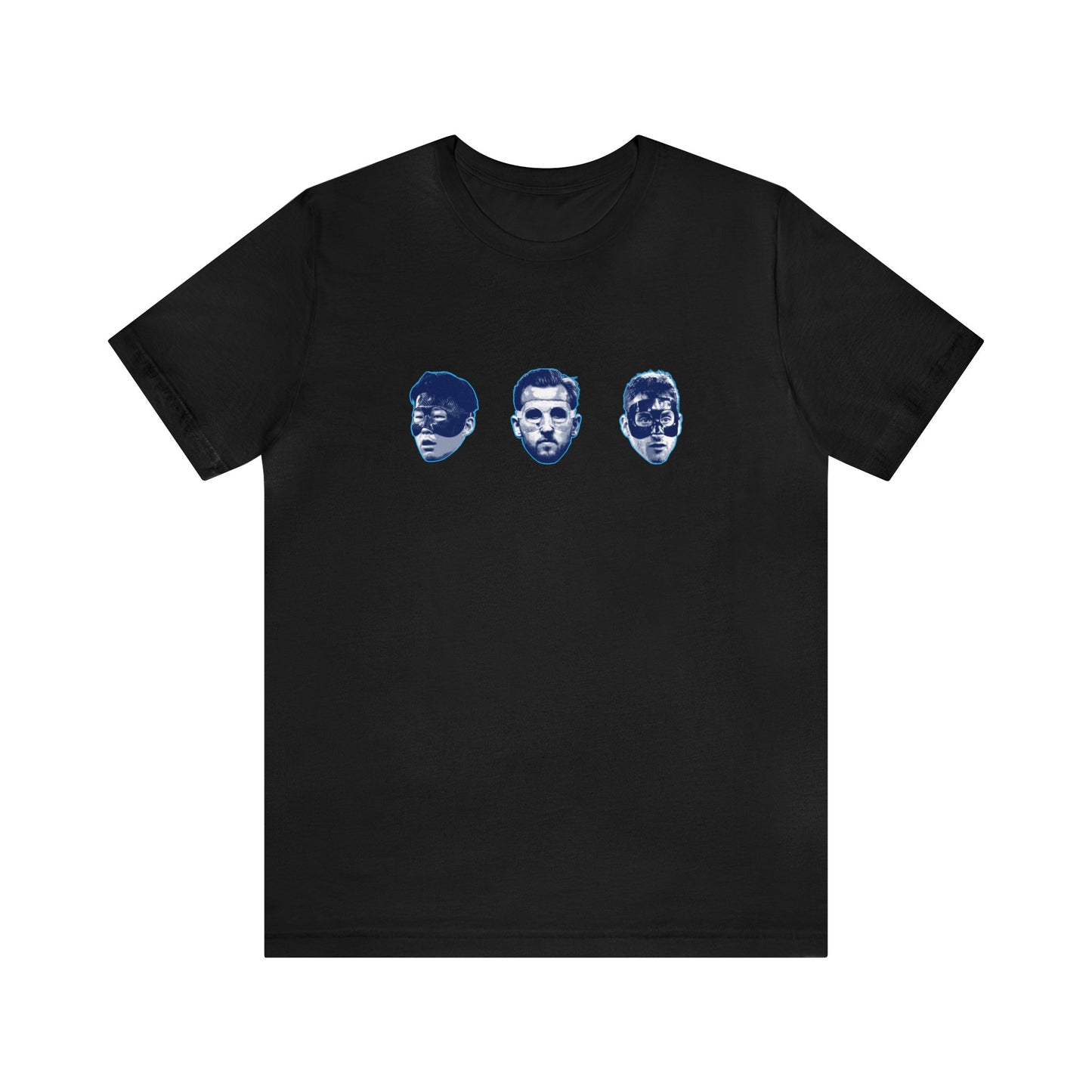 Tottenham Masked Men Son Heung-min Harry Kane Dejan Kulusevski T-Shirt