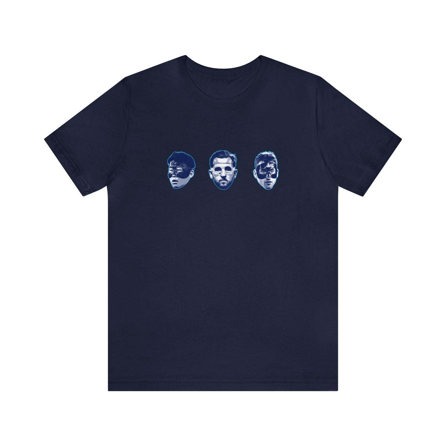 Tottenham Masked Men Son Heung-min Harry Kane Dejan Kulusevski T-Shirt