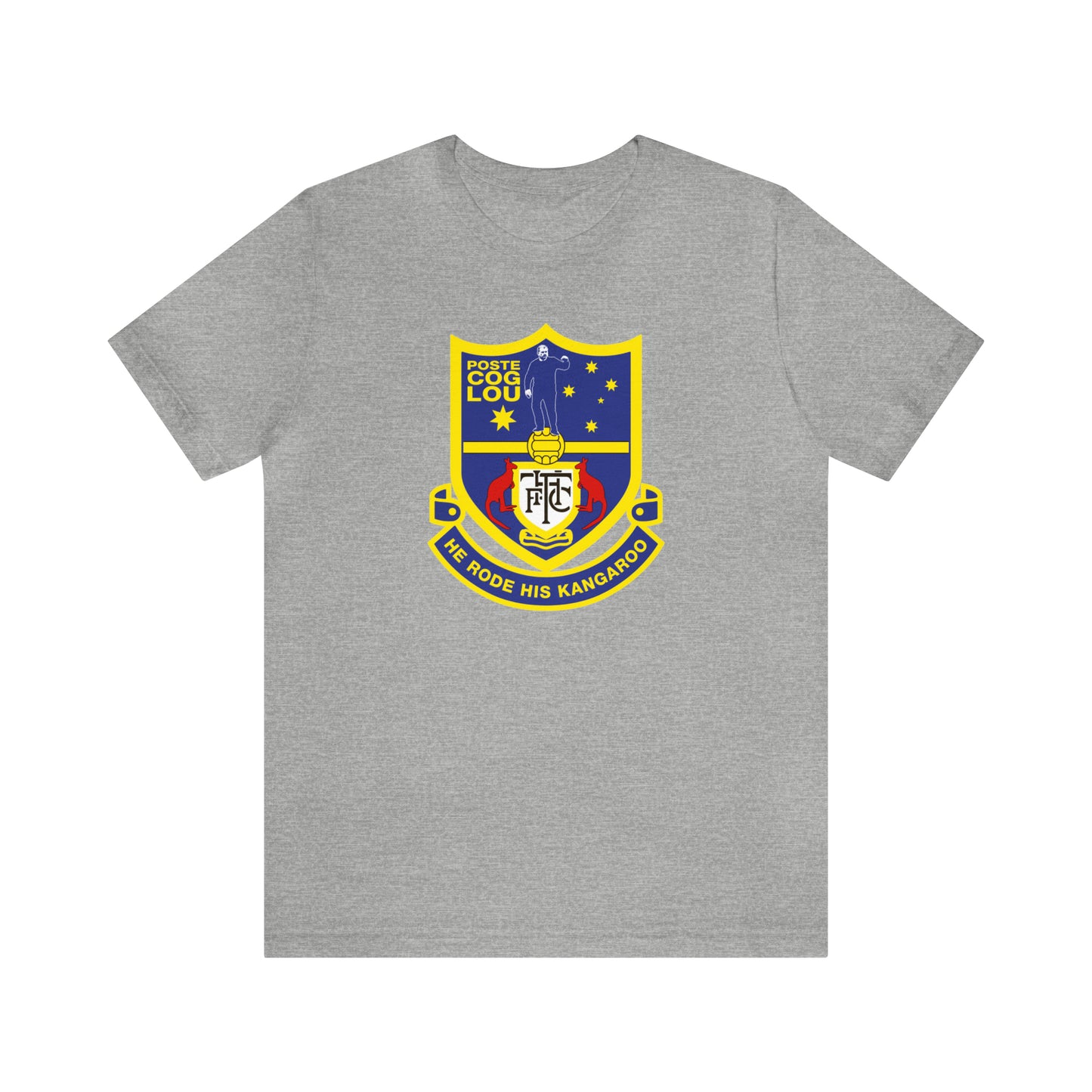 Ange Postecoglou "He Rode His Kangaroo" T-Shirt