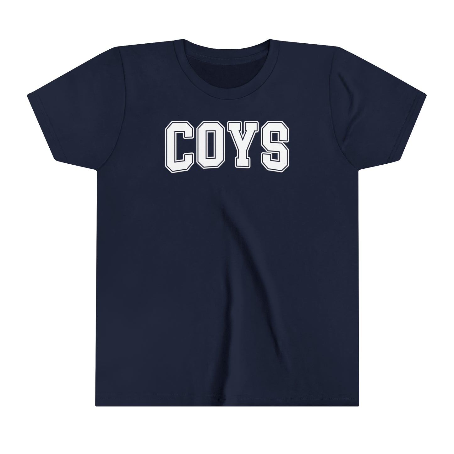 COYS Block Letter Tottenham Youth Short Sleeve Tee