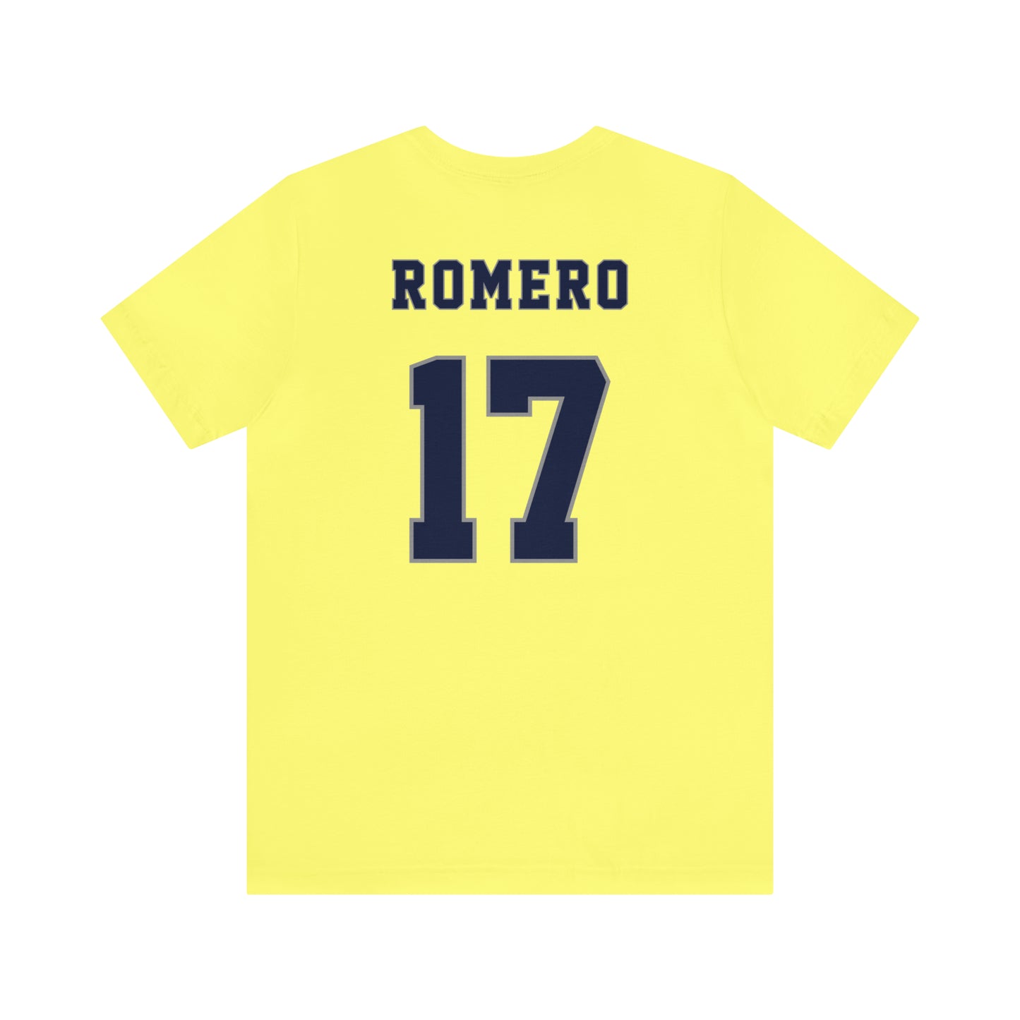 Cristian Romero Tottenham American Football Style T-Shirt (front and back)