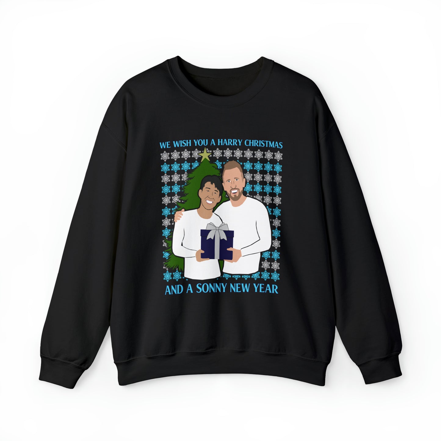 Harry Kane Heung-min Son Christmas Jumper-Style Crewneck Sweatshirt