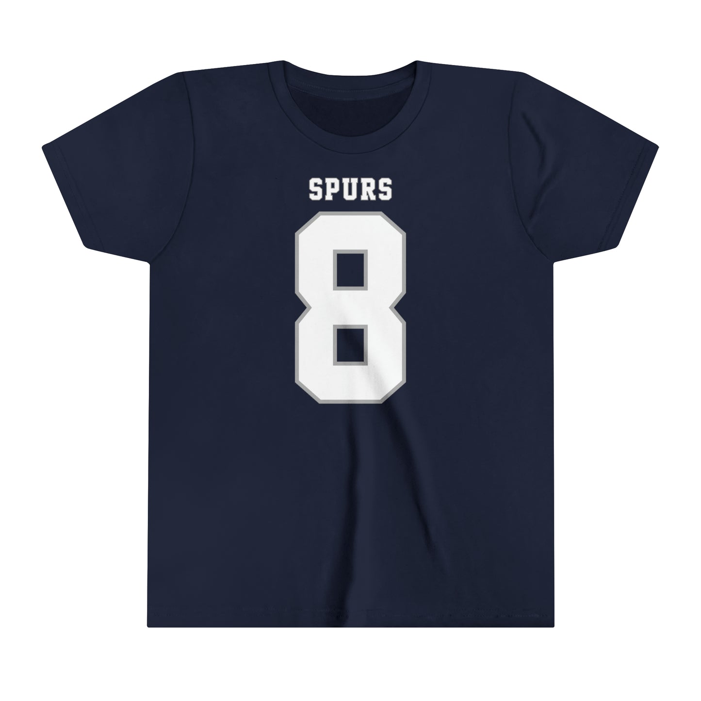 Yves Bissouma Tottenham Hotspur NFL Style Youth Short Sleeve Tee (front and back)