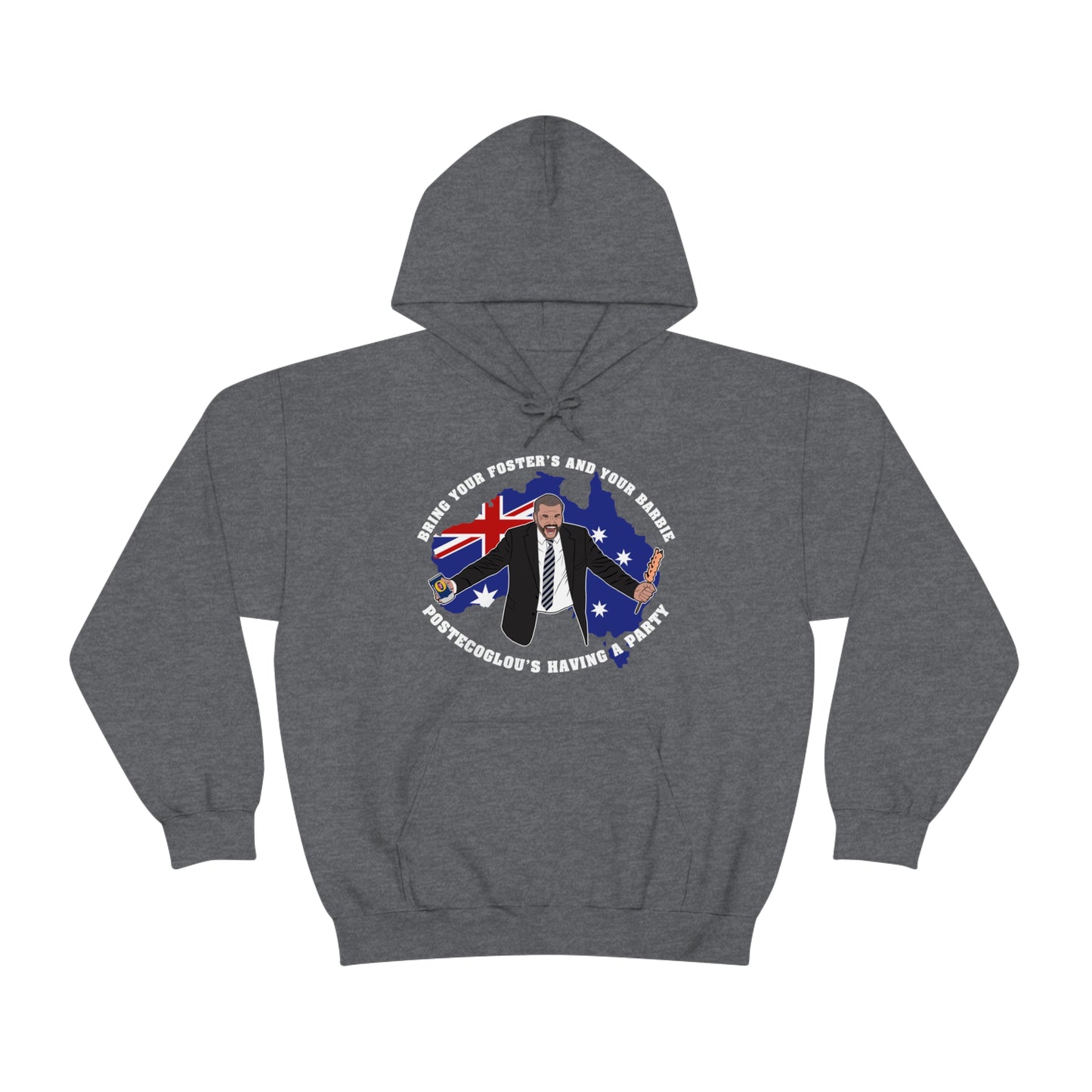 Ange Postecoglou Having A Party Tottenham Hoodie