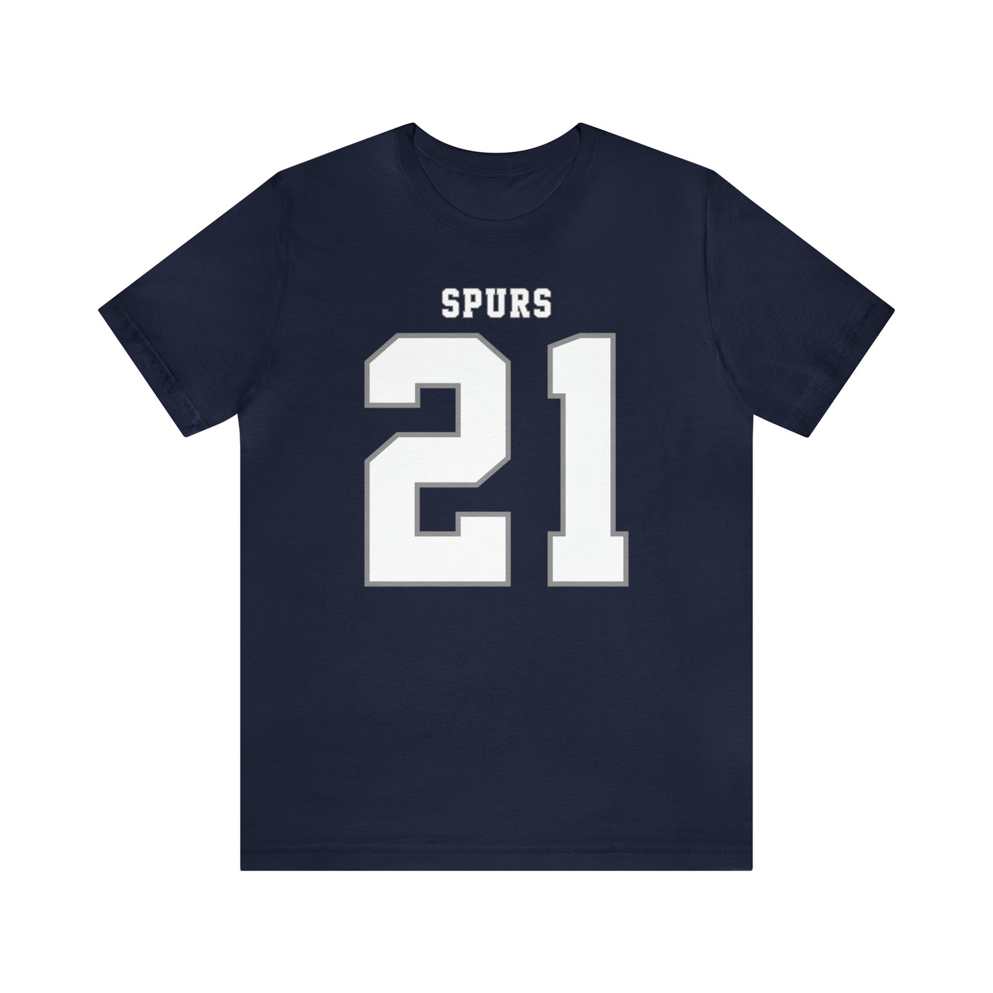 Dejan Kulusevski Tottenham American Football Style T-Shirt (front and back)
