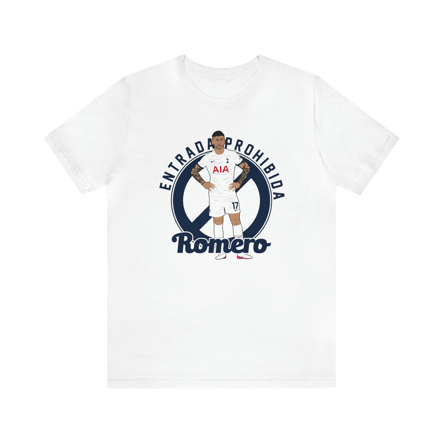 Cristian Romero Entrada Prohibida Tottenham T-Shirt