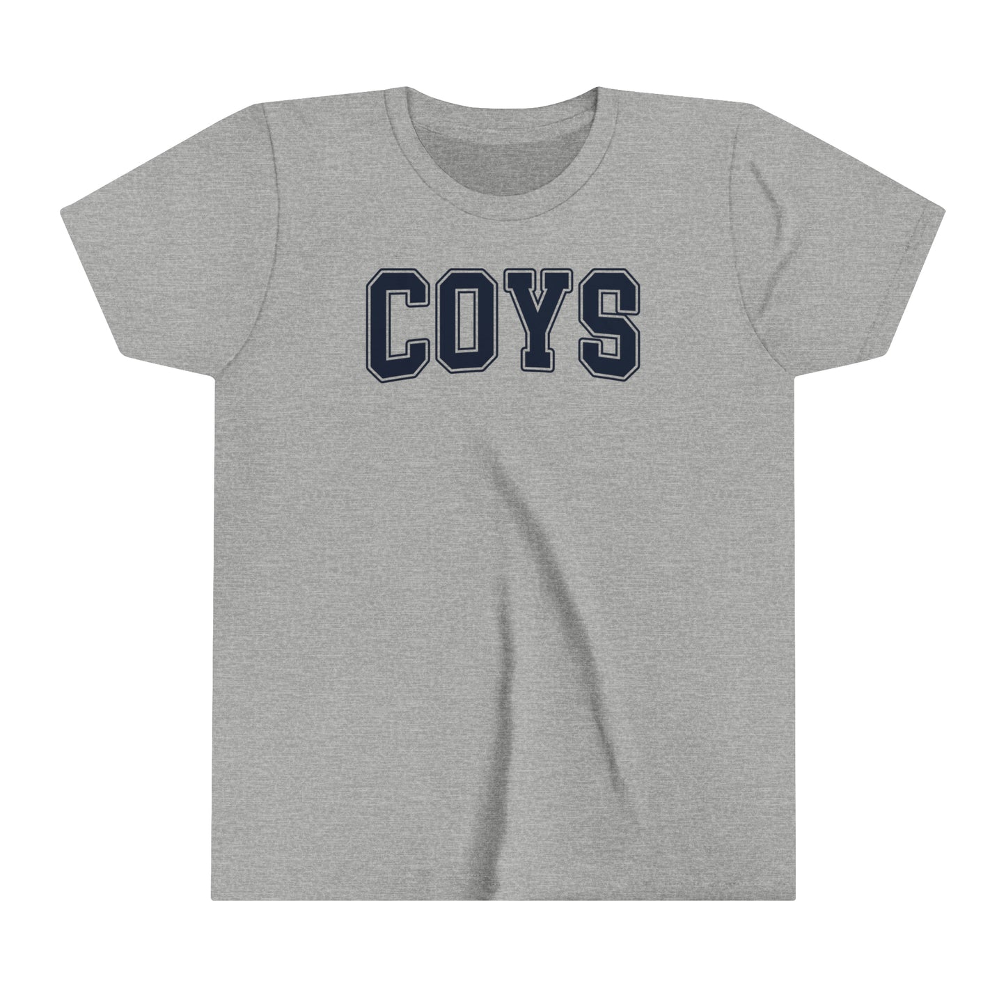 COYS Block Letter Tottenham Youth Short Sleeve Tee