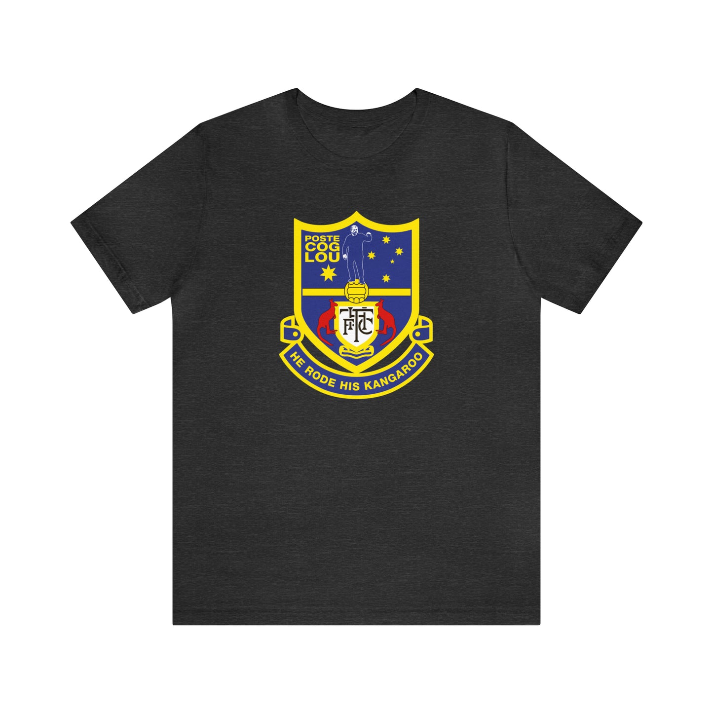 Ange Postecoglou "He Rode His Kangaroo" T-Shirt