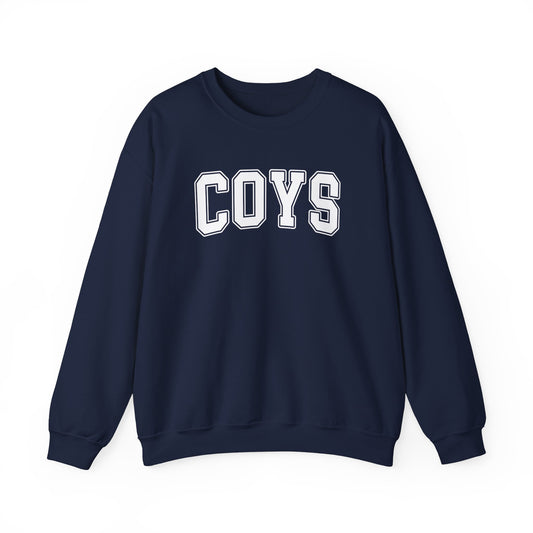 COYS Block Letter Tottenham Crewneck Sweatshirt