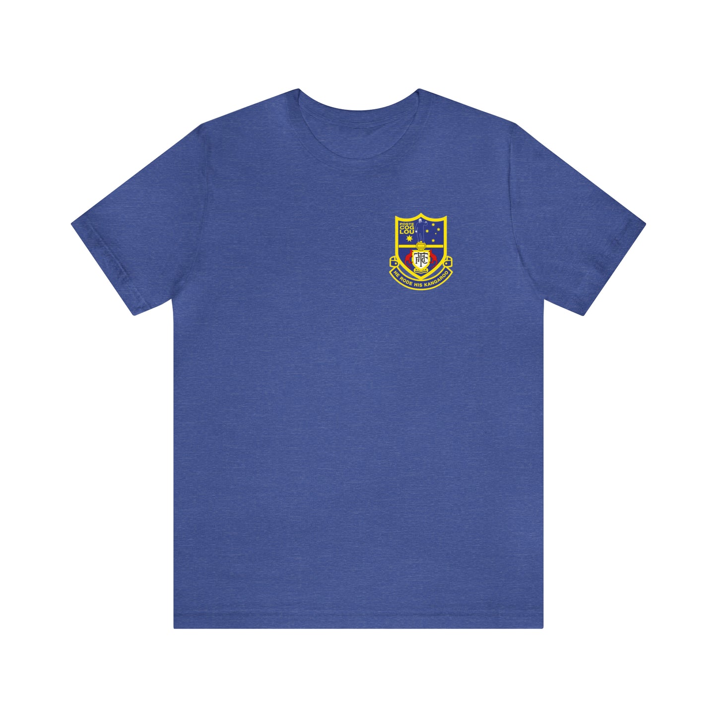 Ange Postecoglou "He Rode His Kangaroo" Badge T-Shirt