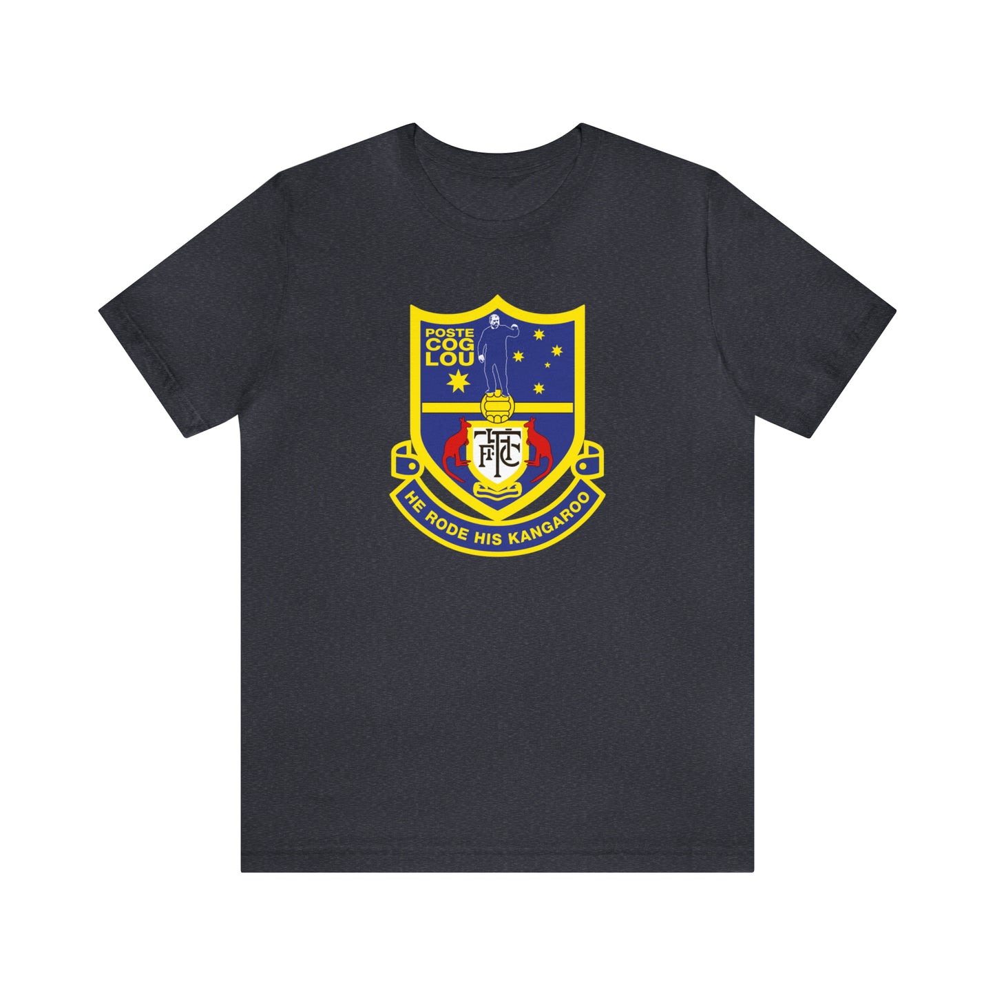 Ange Postecoglou "He Rode His Kangaroo" T-Shirt