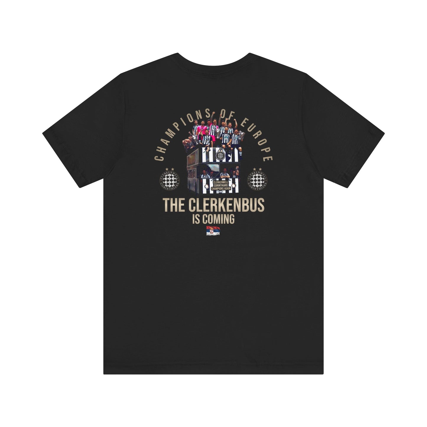 Clerkenwell Corinthians Champions of Europe T-Shirt