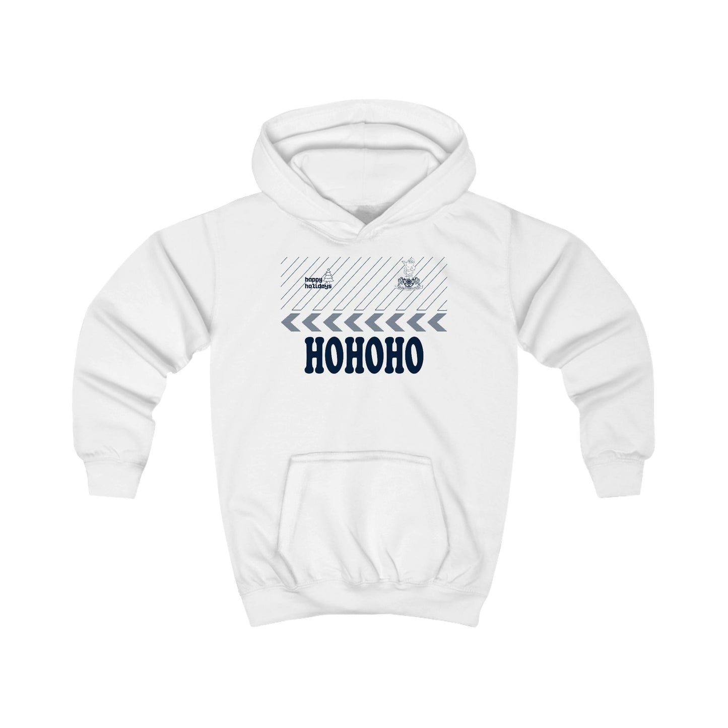 Kids Sizes Tottenham 80s Retro Kit Christmas Jumper-Style Crewneck Sweatshirt