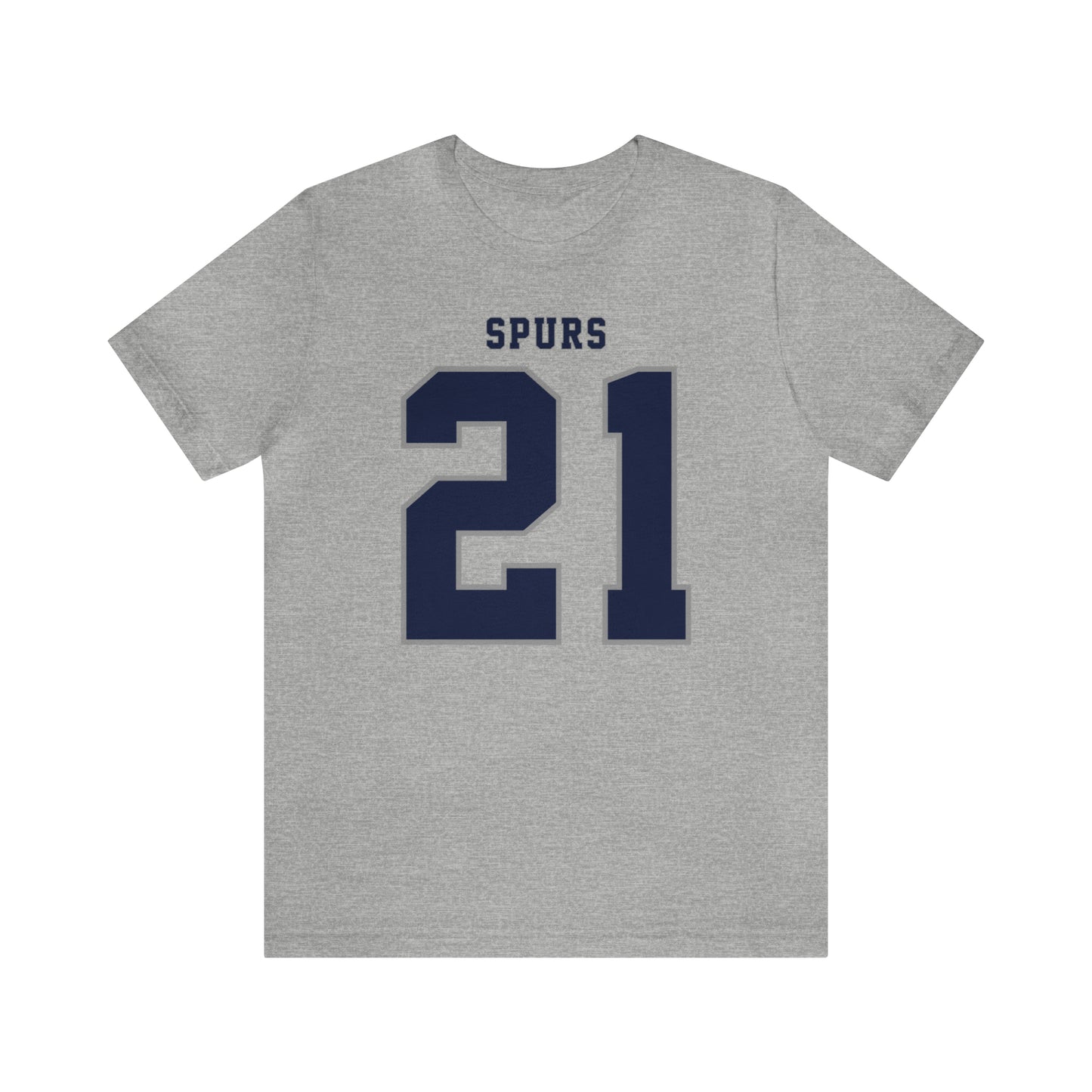 Dejan Kulusevski Tottenham American Football Style T-Shirt (front and back)