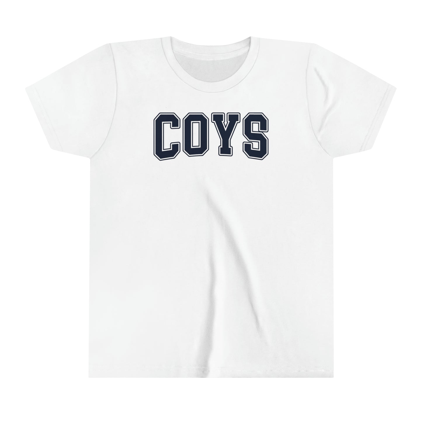COYS Block Letter Tottenham Youth Short Sleeve Tee