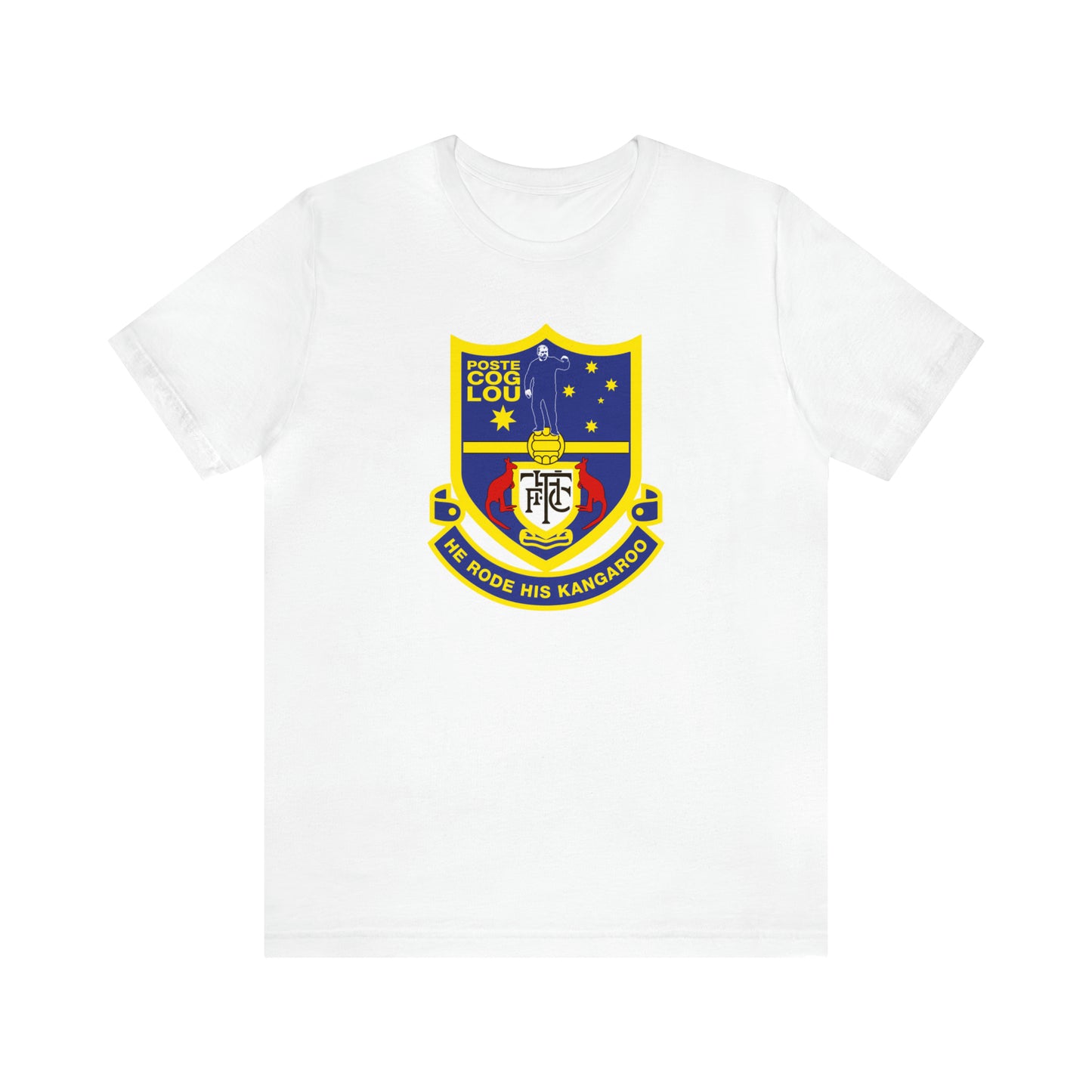 Ange Postecoglou "He Rode His Kangaroo" T-Shirt