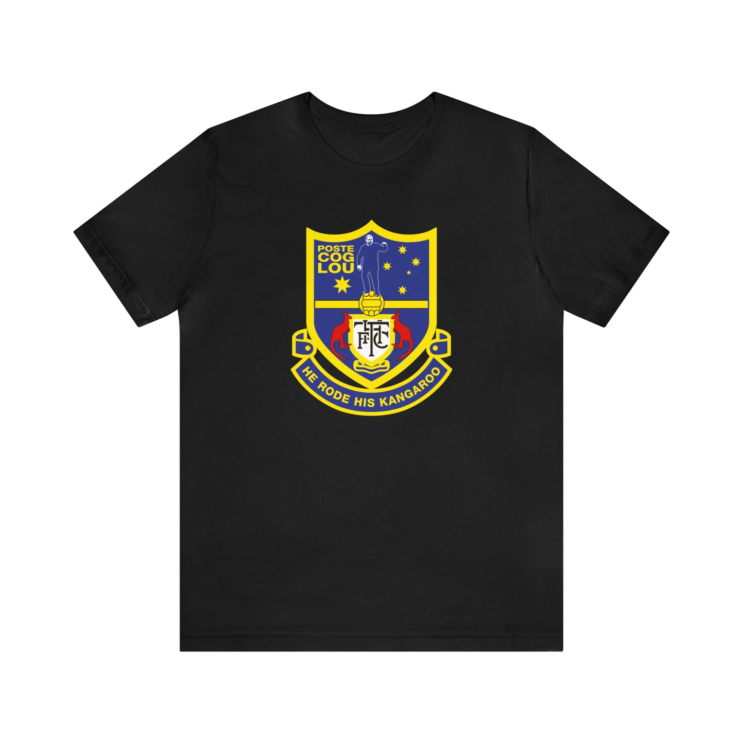 Ange Postecoglou "He Rode His Kangaroo" T-Shirt