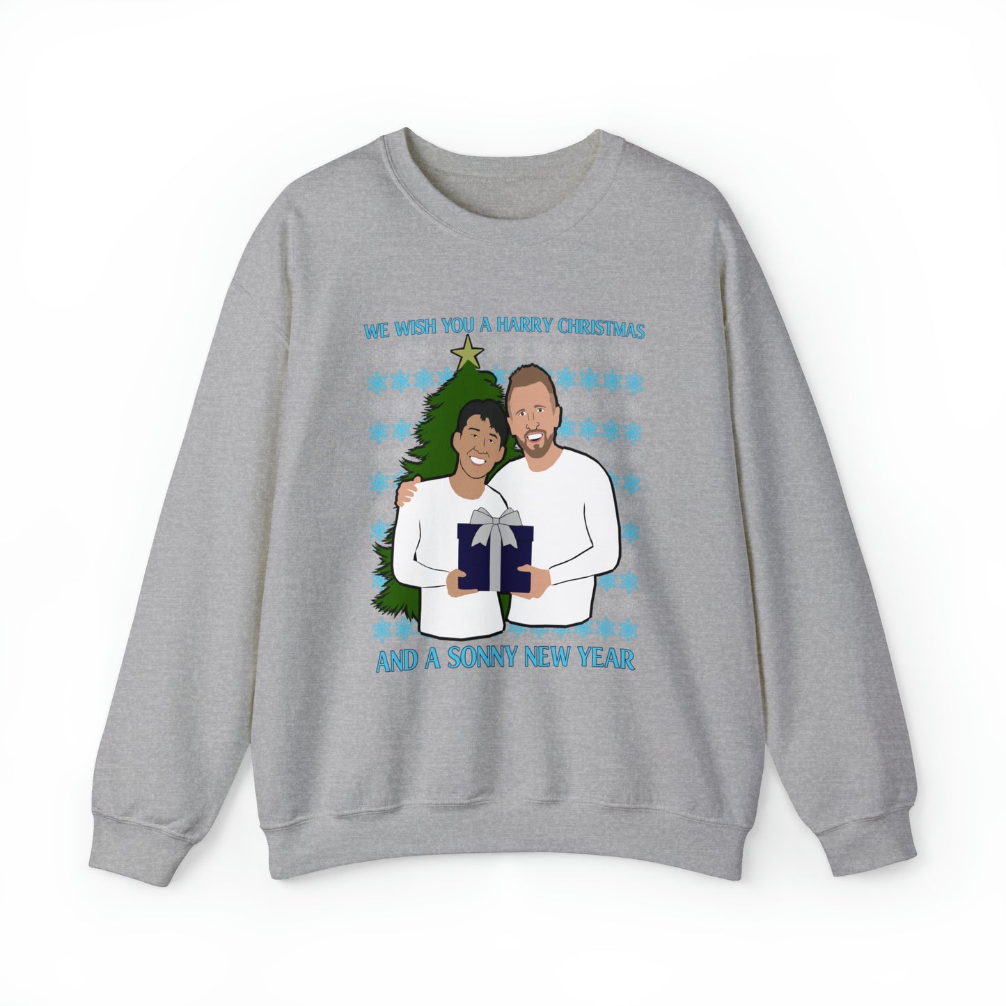 Harry Kane Heung-min Son Christmas Jumper-Style Crewneck Sweatshirt