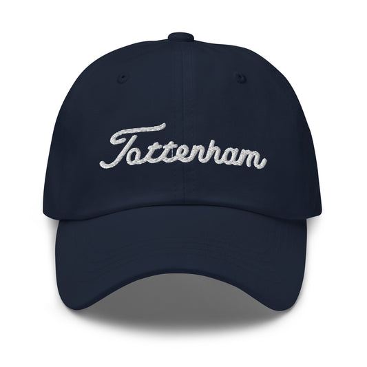 Tottenham Golf Script Adjustable Dad Hat