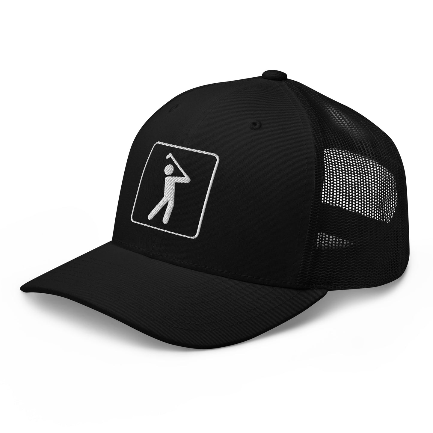 Golf Guy Highway Sign Trucker Cap