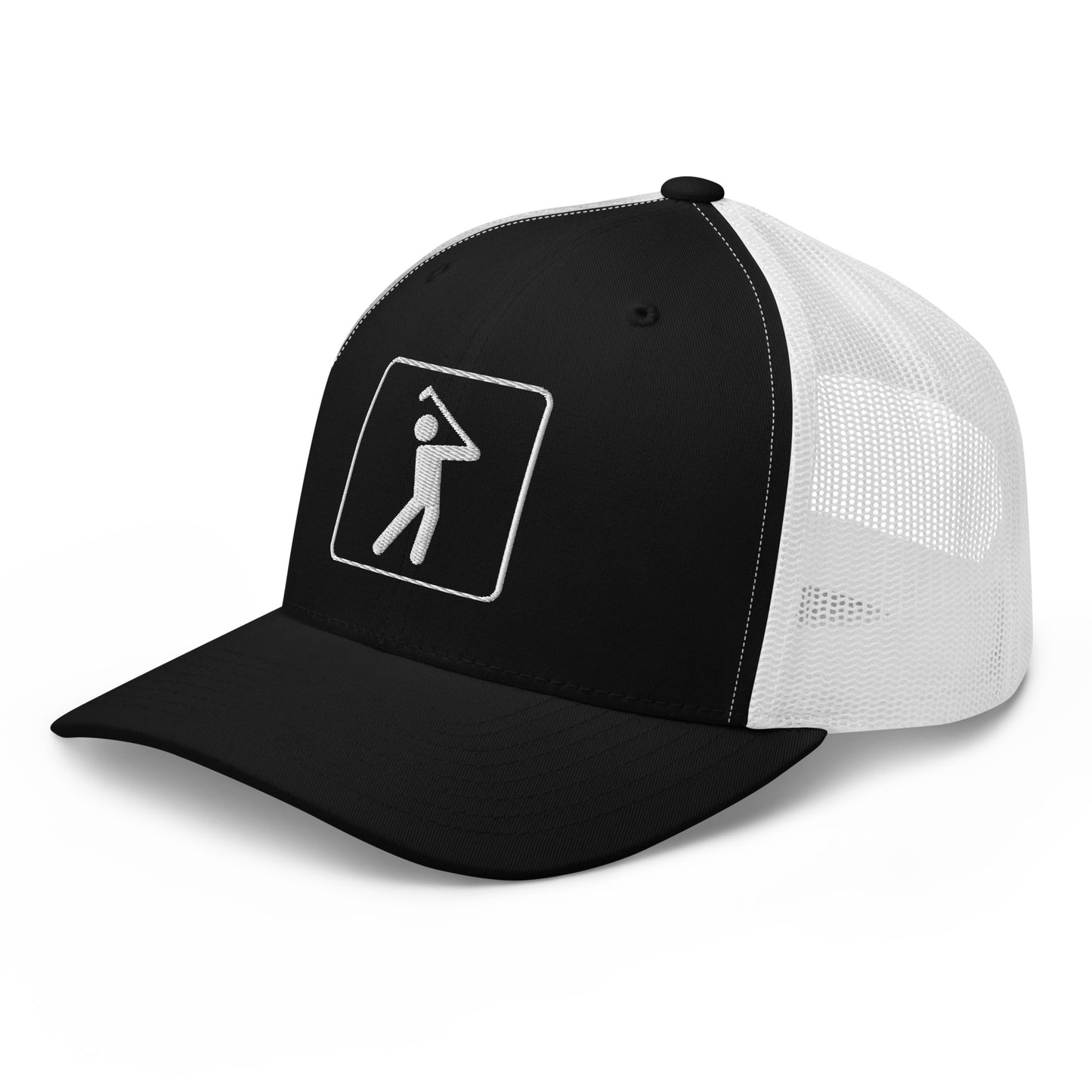 Golf Guy Highway Sign Trucker Cap