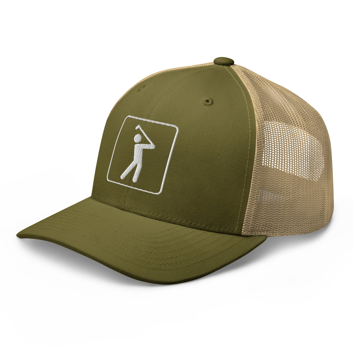 Golf Guy Highway Sign Trucker Cap