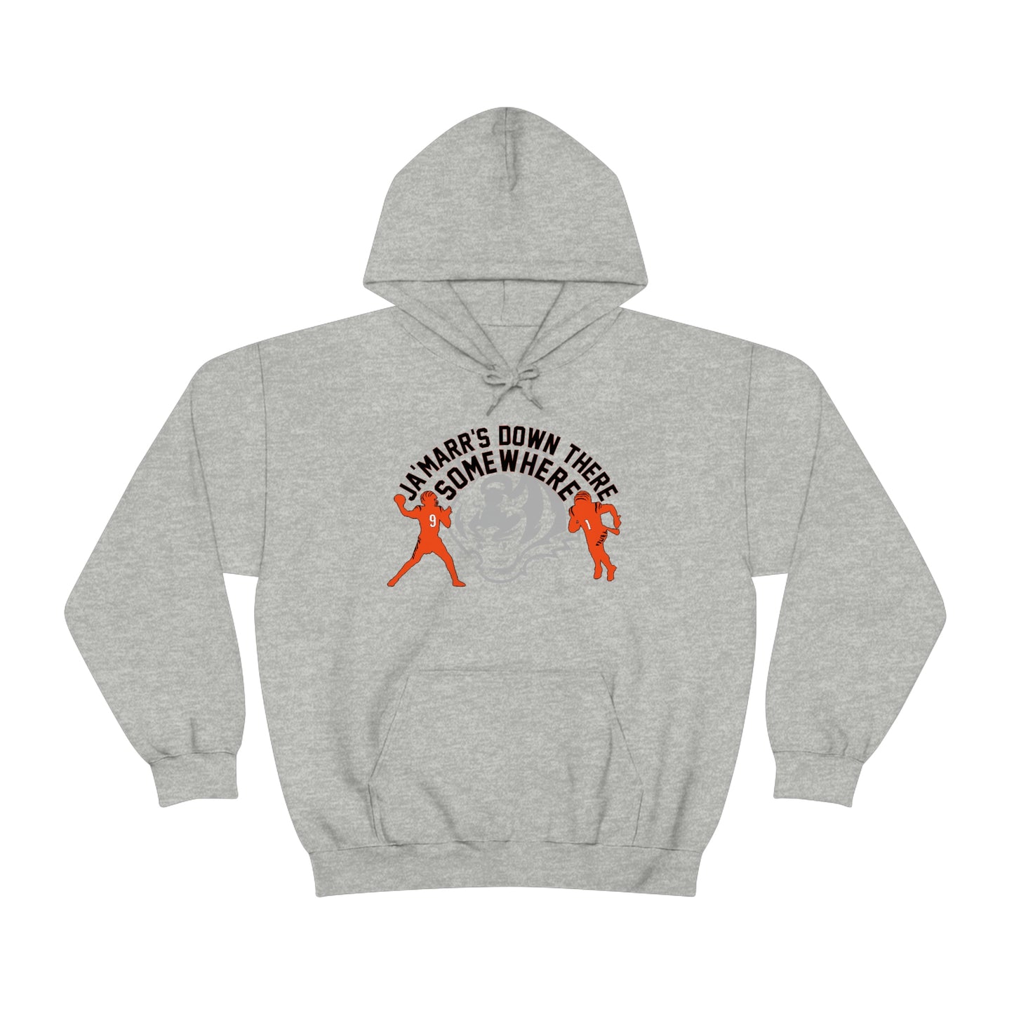 Joe Burrow Ja'Marr Chase "Ja'Marr's Down There Somewhere" Cincinnati Bengals T-Shirt