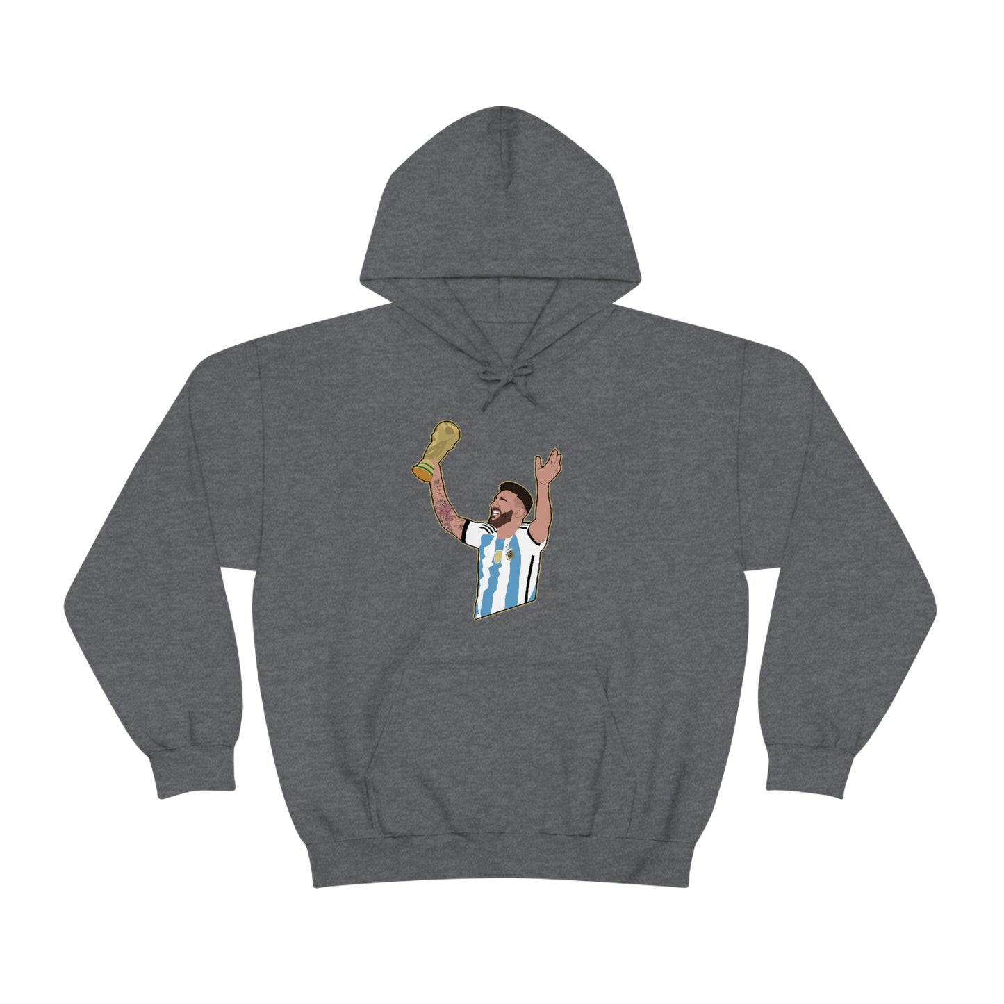 Lionel Messi Argentina World Cup 2022 Trophy Hoodie
