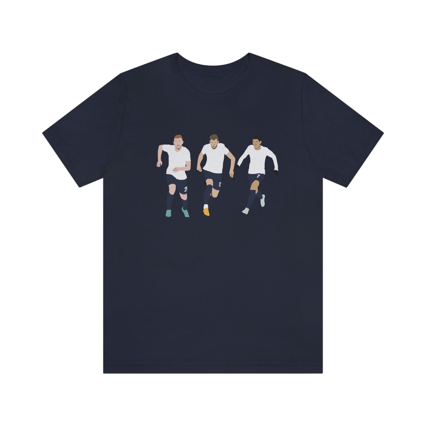 Tottenham Hotspur Front Three Dejan Kulusevski Harry Kane Son Heung-min T-Shirt