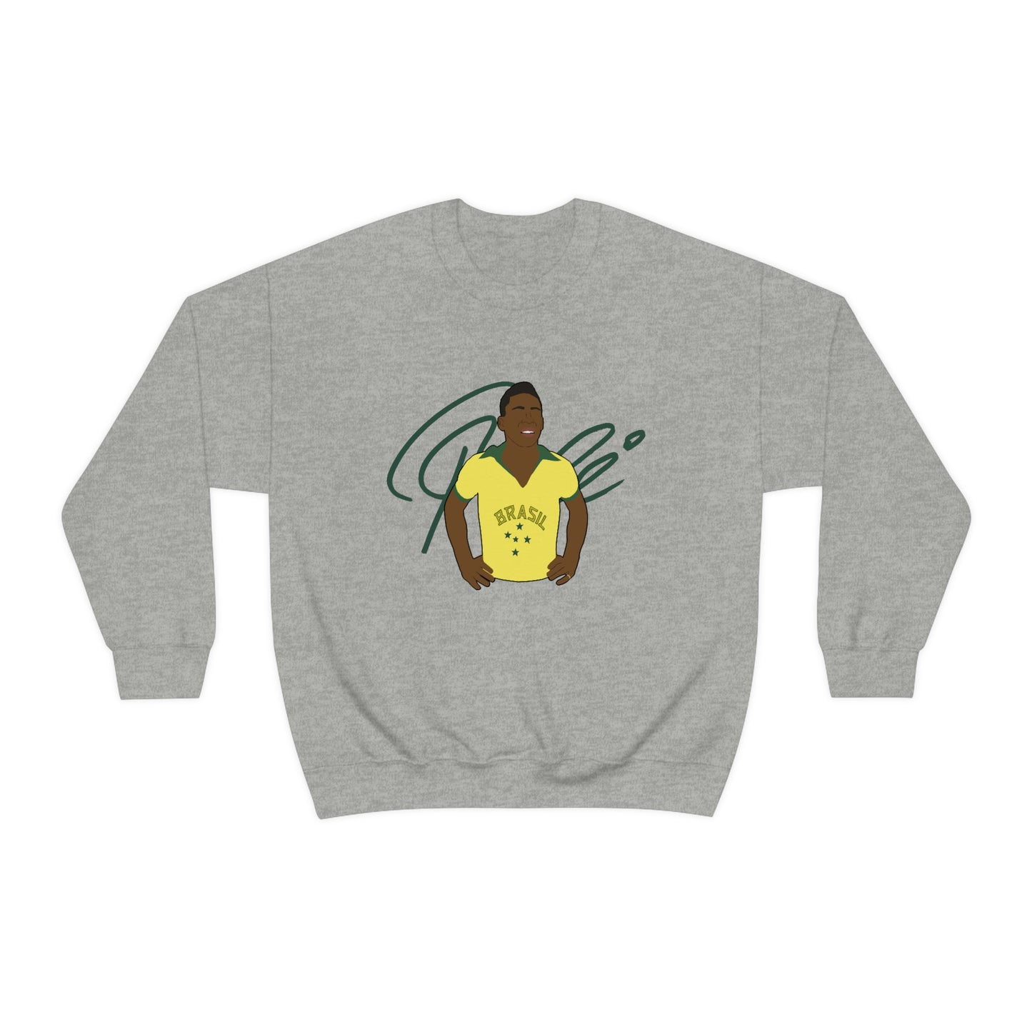Pele Brazil Crewneck Sweatshirt