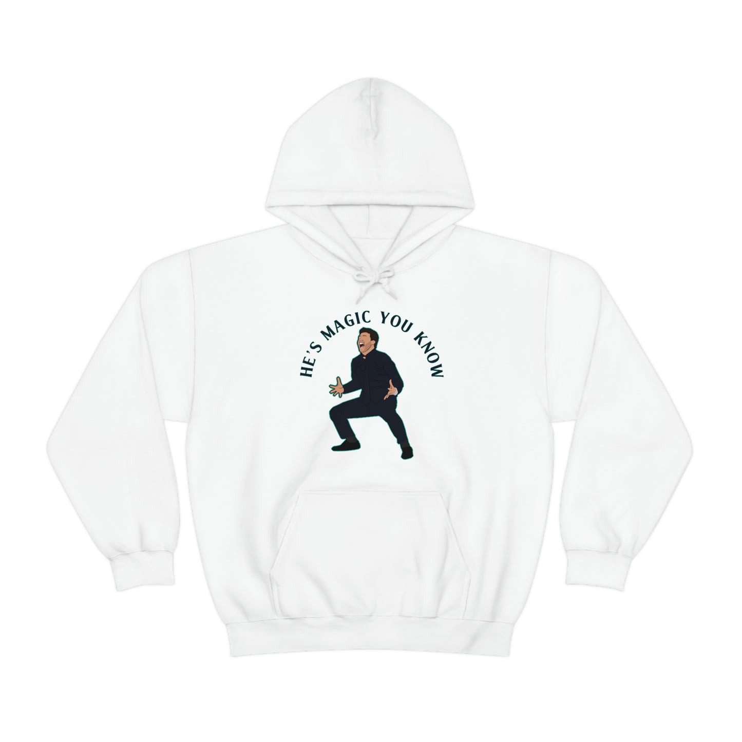 Mauricio Pochettino He's Magic You Know Tottenham Hotspur Hoodie