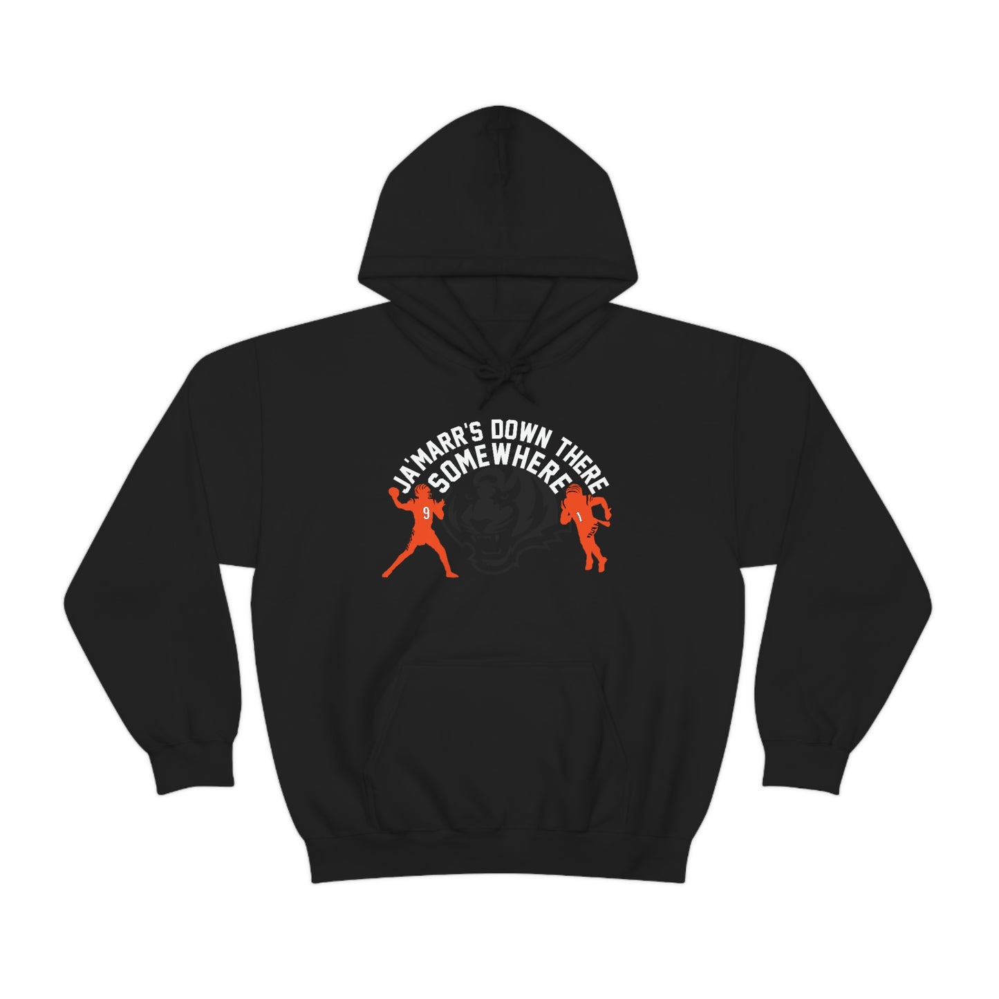 Joe Burrow Ja'Marr Chase "Ja'Marr's Down There Somewhere" Cincinnati Bengals T-Shirt