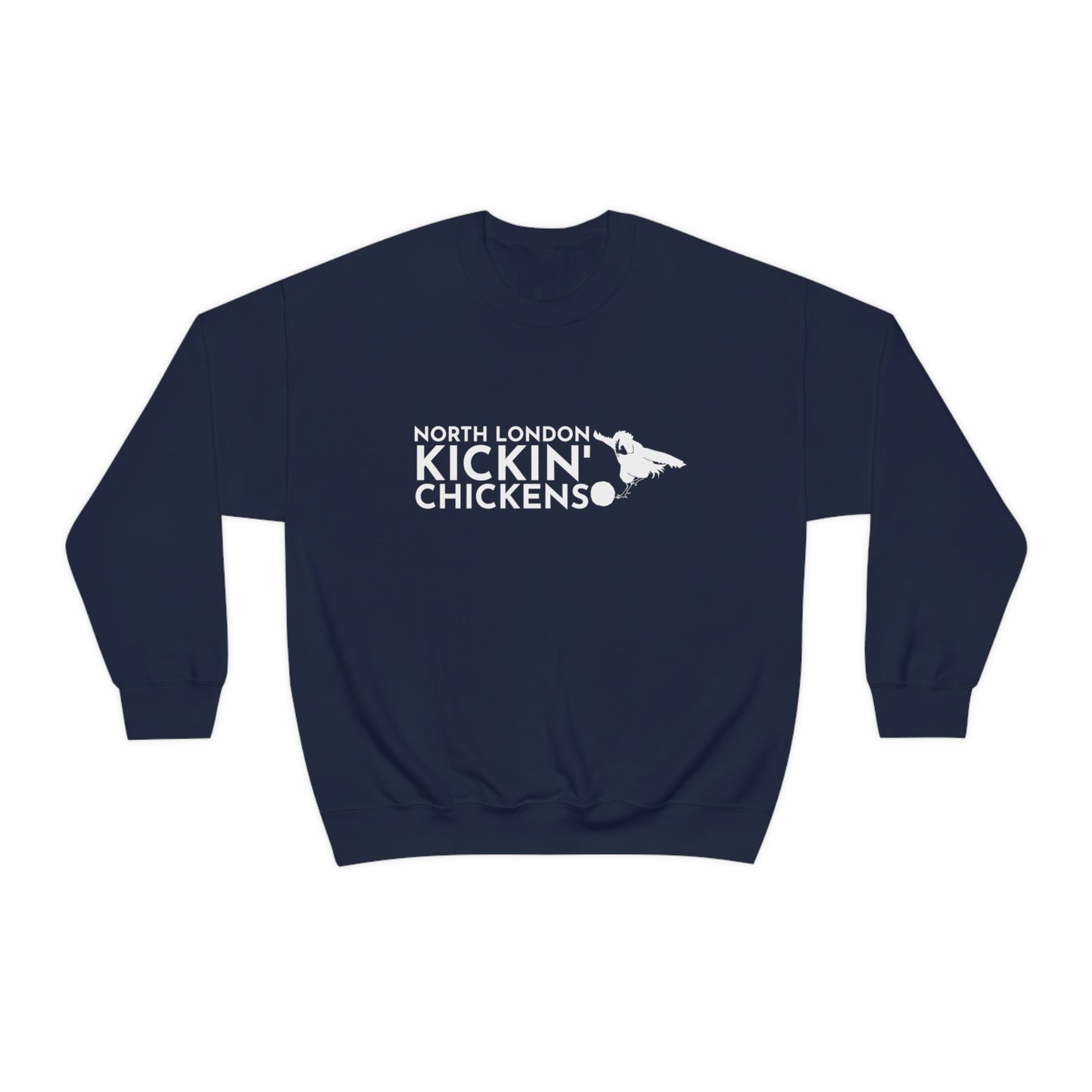 North London Kickin' Chickens Tottenham Hotspur Crewneck Sweatshirt
