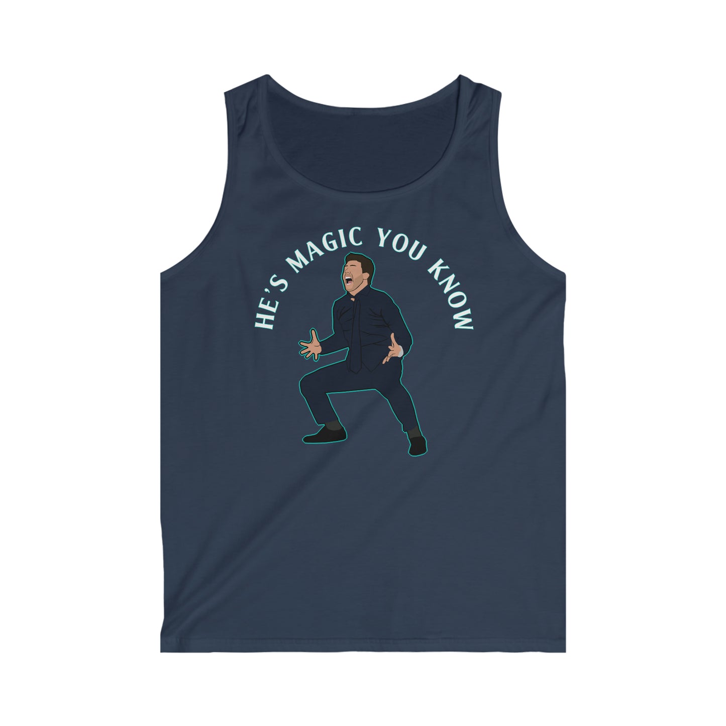 Mauricio Pochettino He's Magic You Know Tottenham Hotspur Tank Top