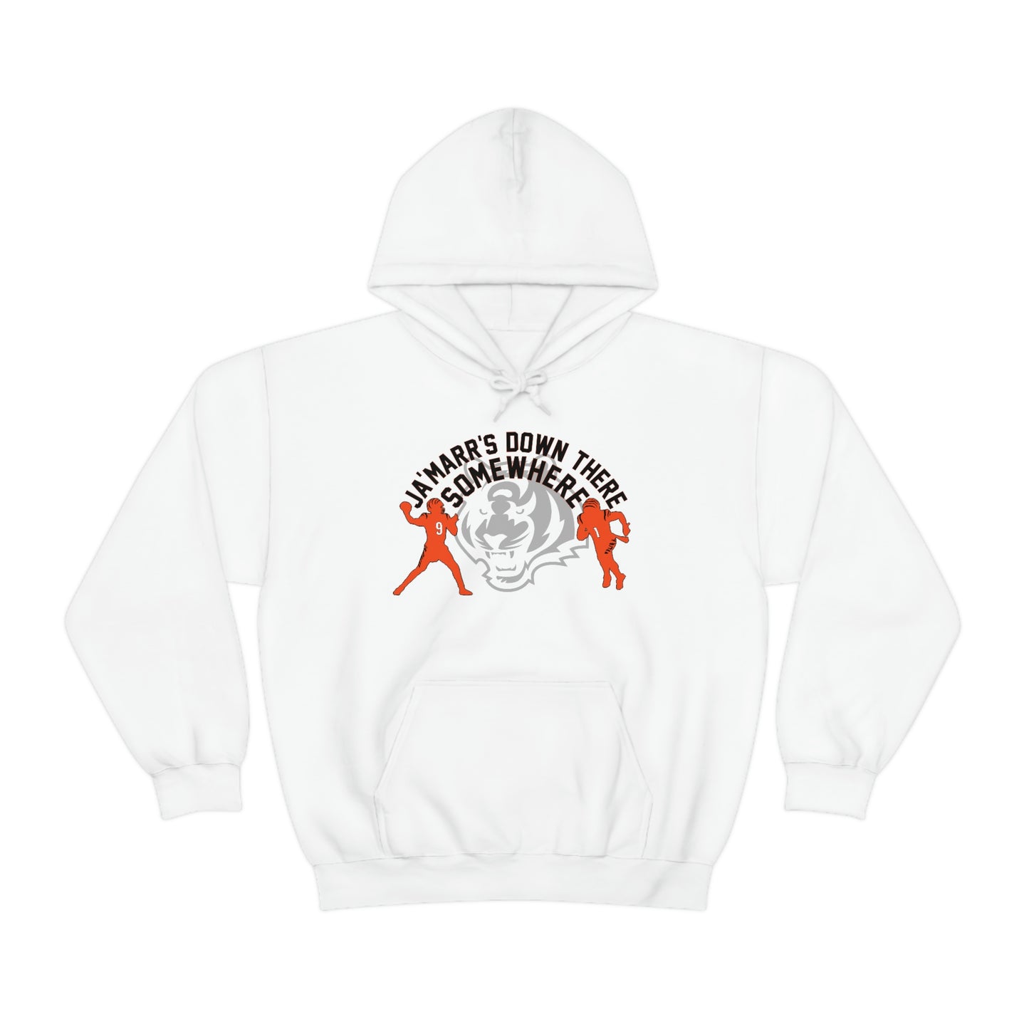 Joe Burrow Ja'Marr Chase "Ja'Marr's Down There Somewhere" Cincinnati Bengals T-Shirt
