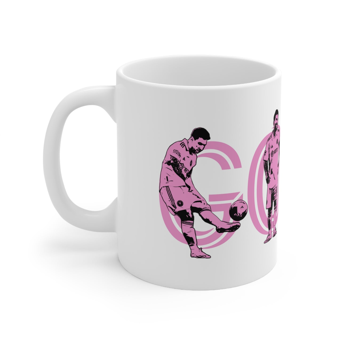 Lionel Messi Inter Miami GOAT Coffee Mug