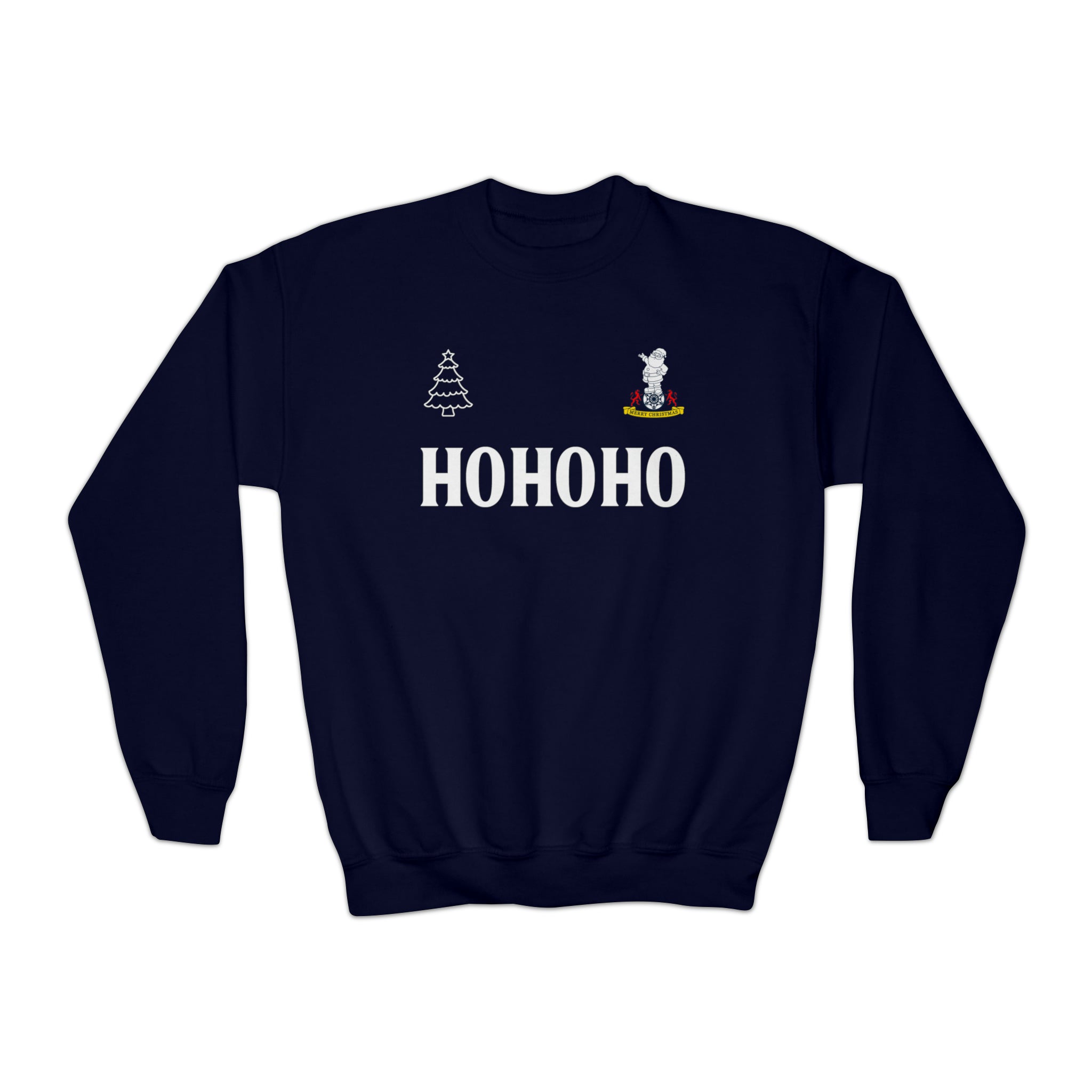 Tottenham Retro Kit Christmas Sweater Style Crewneck Sweatshirt-