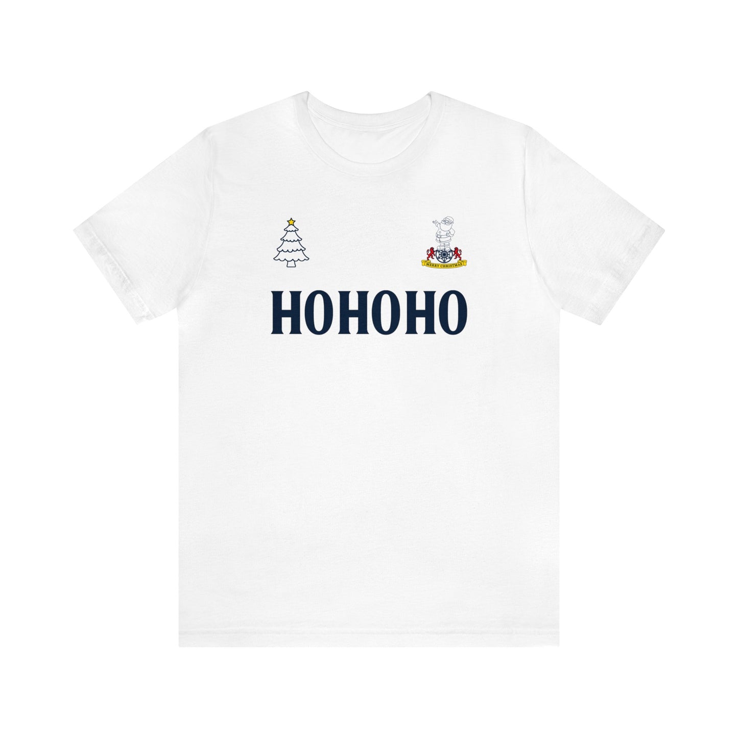 Tottenham Retro Kit Christmas Jumper-Style T-Shirt