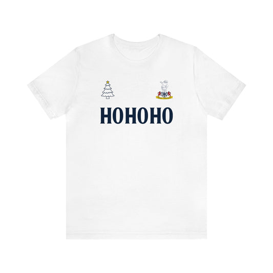 Tottenham Retro Kit Christmas Jumper-Style T-Shirt