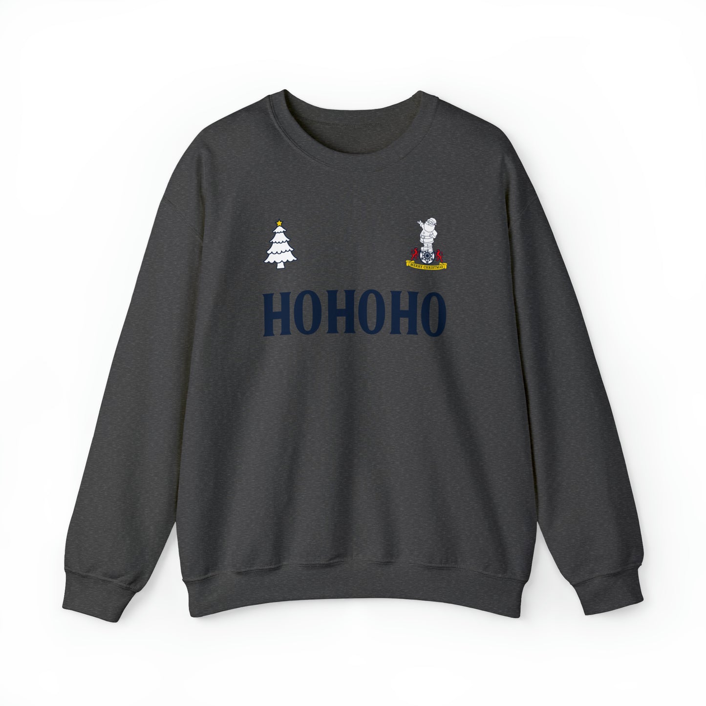 Tottenham Retro Kit Christmas Jumper-Style Crewneck Sweatshirt