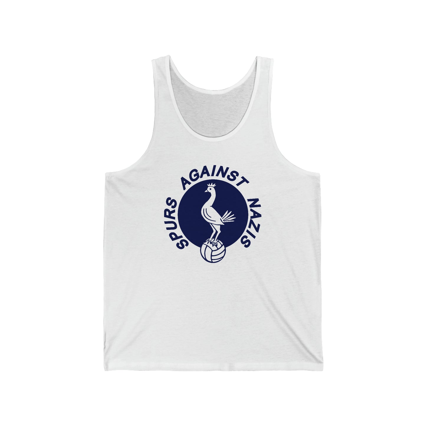 Spurs Against Nazis Tottenham Tank Top