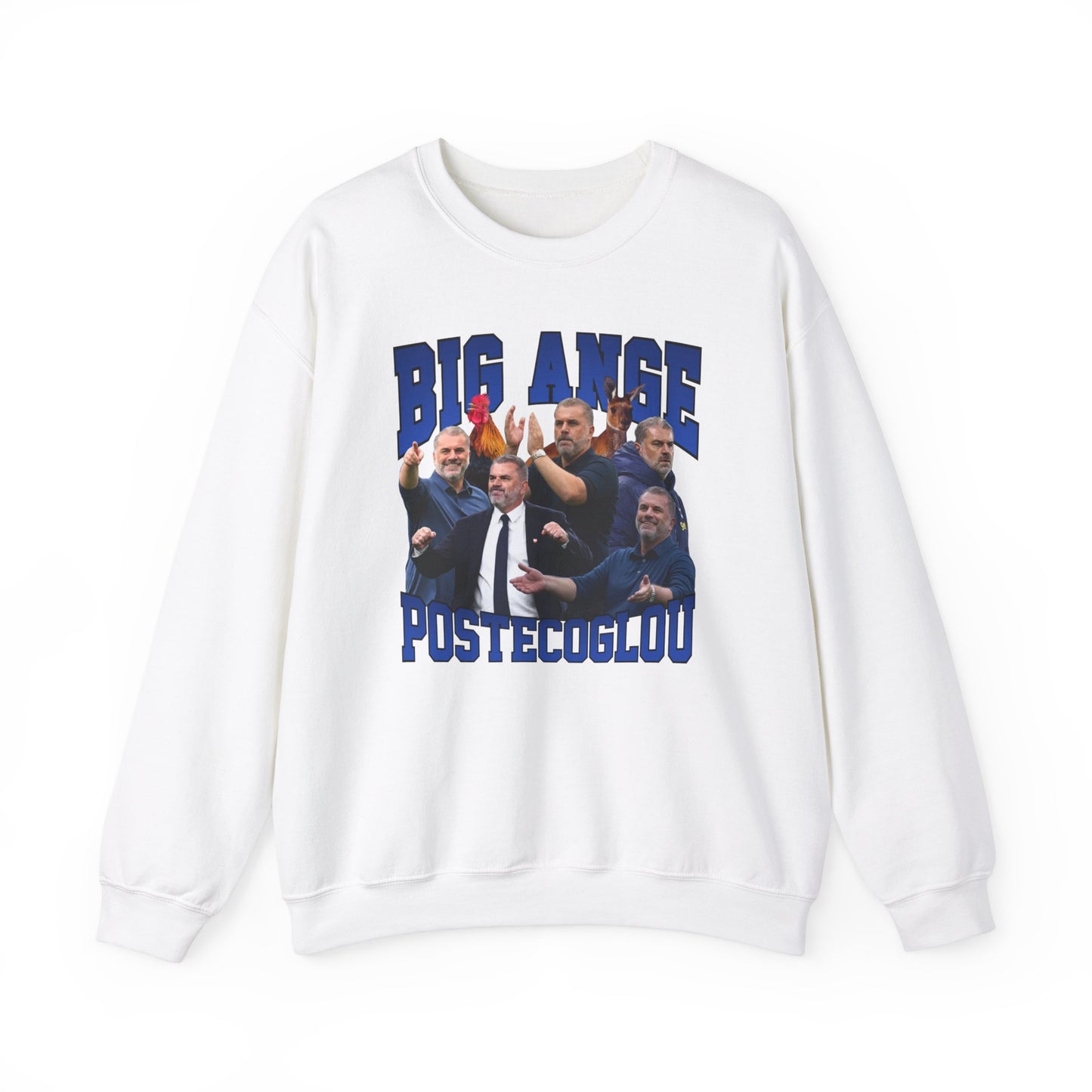 Big Ange Postecoglou Tottenham Graphic Crewneck Sweatshirt