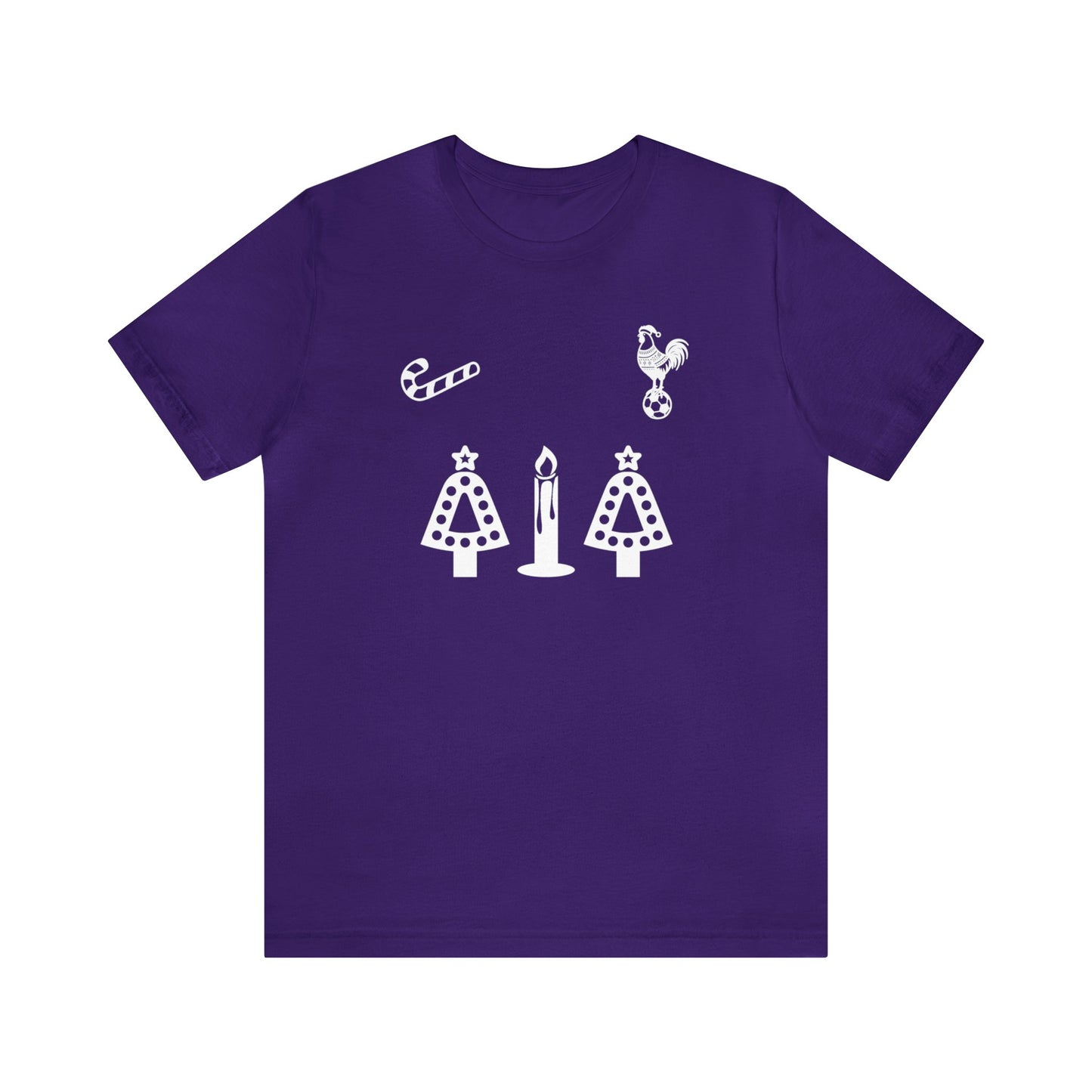 Tottenham Kit Christmas Jumper-Style T-Shirt