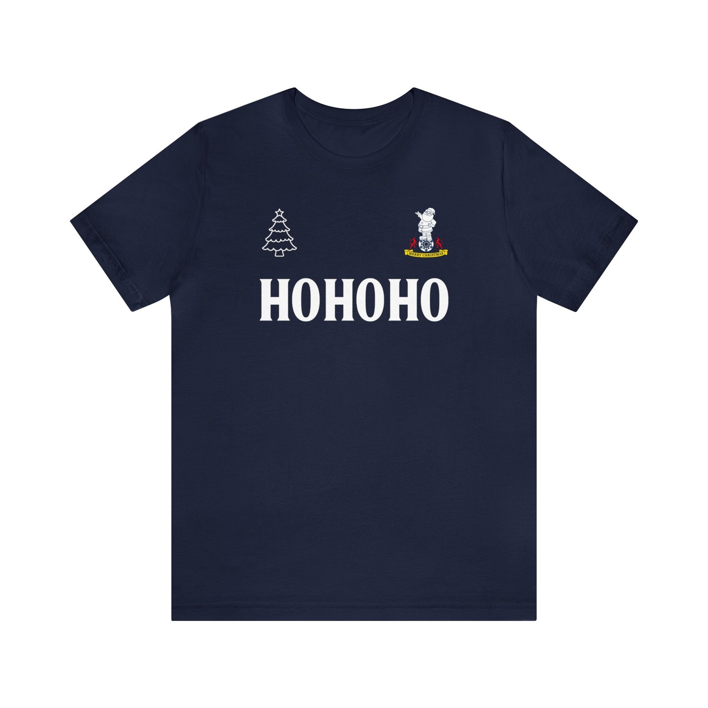 Tottenham Retro Kit Christmas Jumper-Style T-Shirt