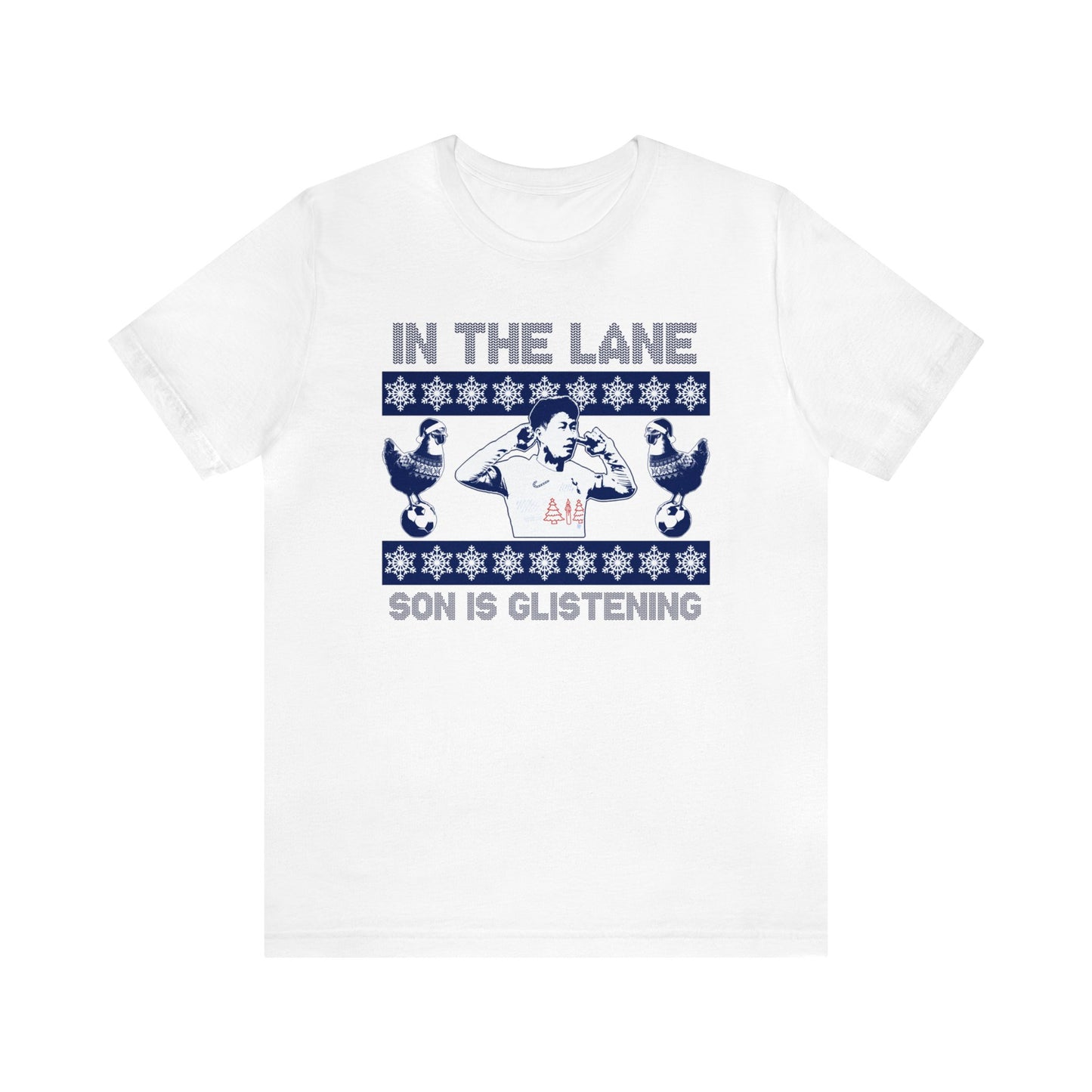 Son Heung-min In The Lane Christmas Jumper-Style T-Shirt