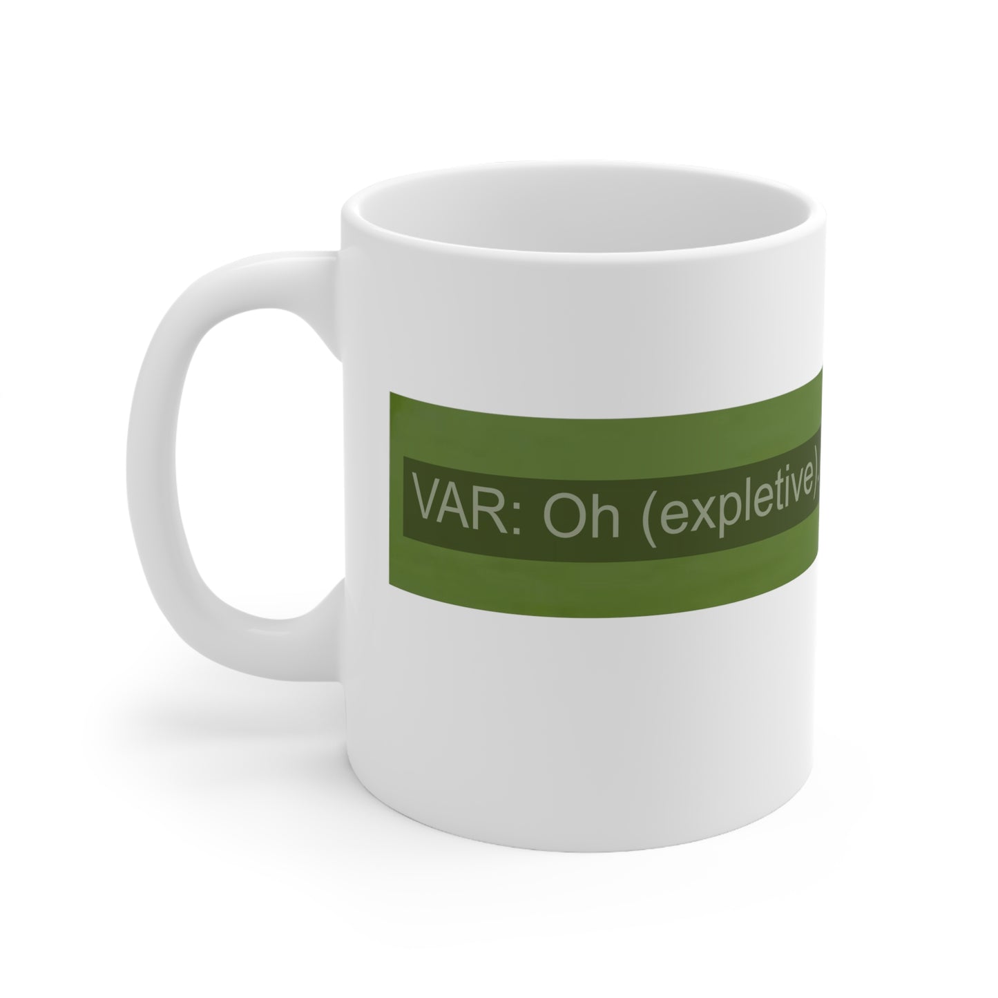 VAR: Oh (expletive). Can't do anything. Tottenham Liverpool Mug