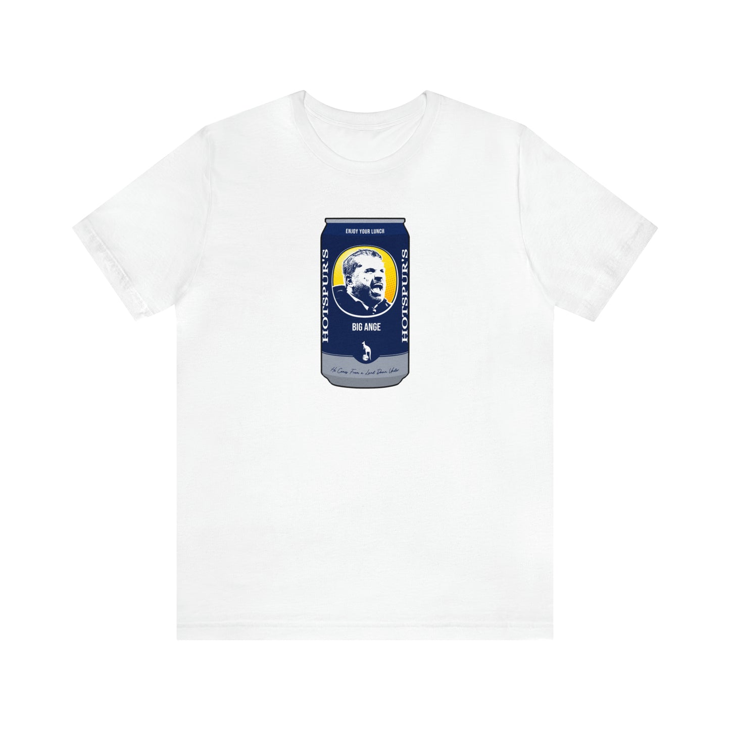 Ange Postecoglou Foster's Can Tottenham Hotspur T-Shirt