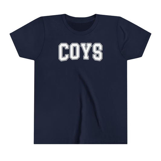 COYS Block Letter Tottenham Youth Short Sleeve Tee