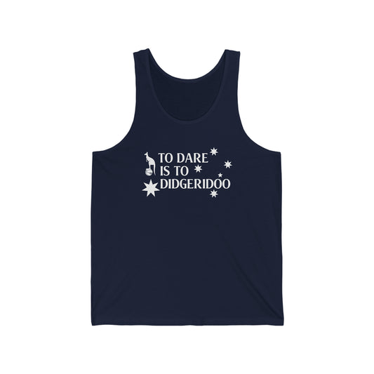 Tottenham Hotspur To Dare Is To Didgeridoo Ange Postecoglou Tank Top